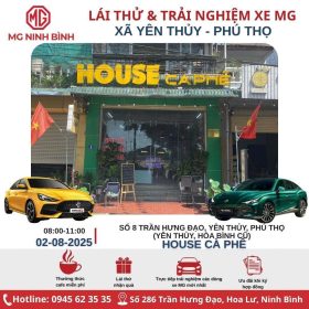 Sự kiện lái thử MG5, ZS, G50 tại Hòa Bình